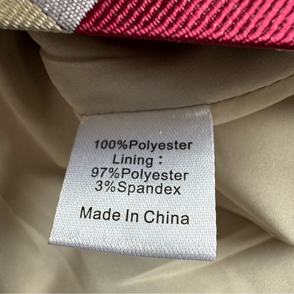 Tuckernuck Bordeaux Check Jacquard Zoey Top - Picture 8 of 9